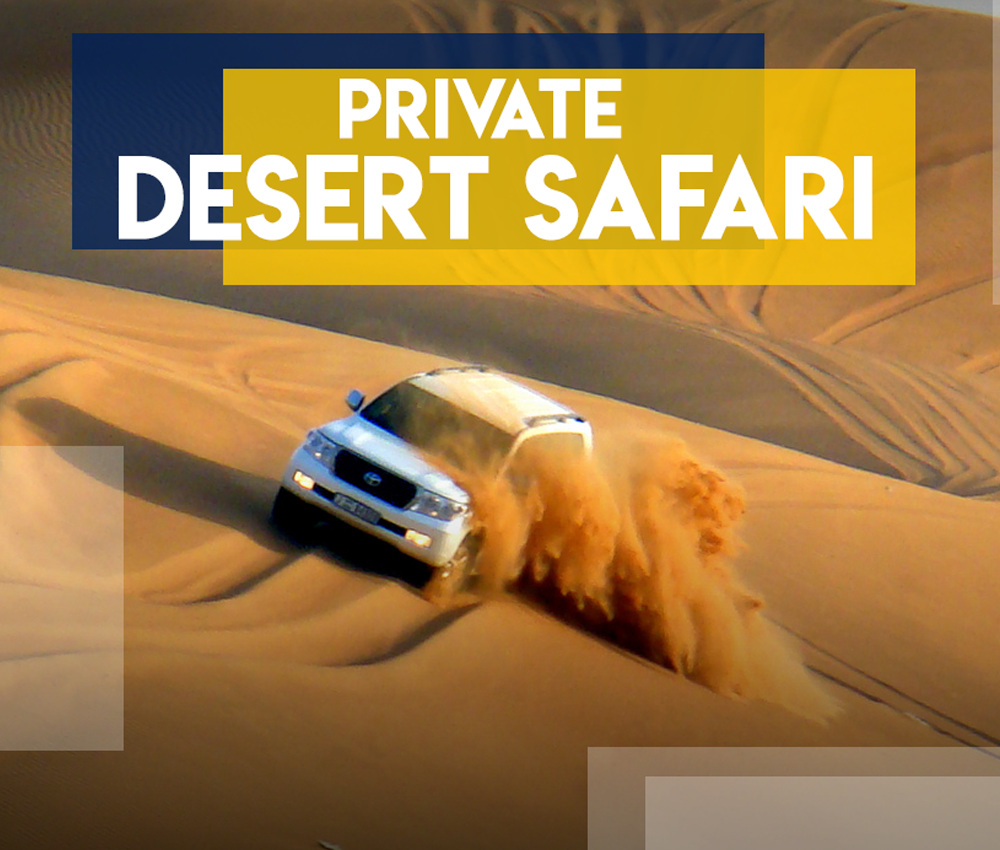 private desert safari package